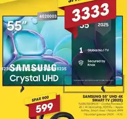 Punkt1 Samsung 55" uhd 4k smart tv (2025) tilbud