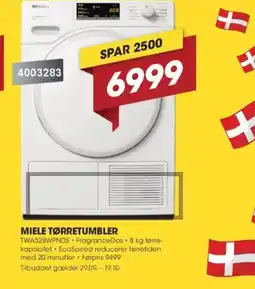Punkt1 Miele tørretumbler tilbud