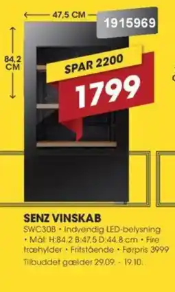 Punkt1 Senz vinskab tilbud