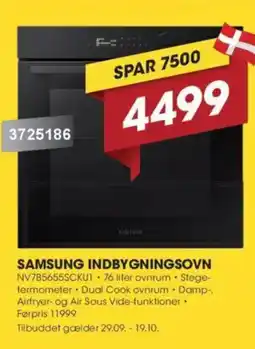 Punkt1 Samsung indbygningsovn tilbud