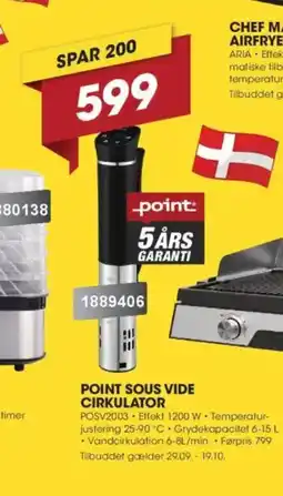 Punkt1 Point sous vide cirkulator tilbud