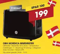 Punkt1 Obh nordica brødrister tilbud