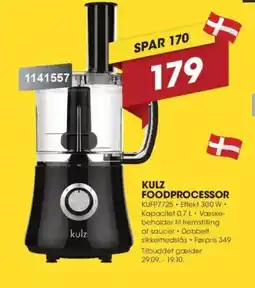 Punkt1 Kulz foodprocessor tilbud