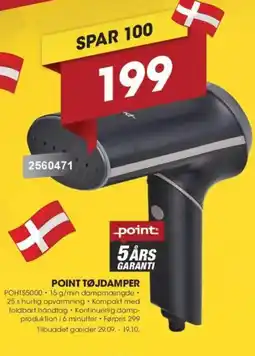 Punkt1 Point tøjdamper tilbud