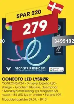Punkt1 Conecto led lysrør tilbud