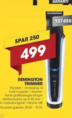 Punkt1 Remington trimmer tilbud