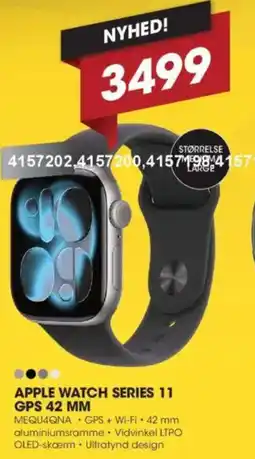 Punkt1 Apple watch series 11 gps 42 mm tilbud