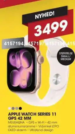 Punkt1 Apple watch series 11 gps 42 mm tilbud