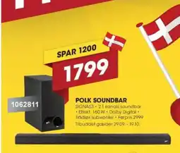 Punkt1 Polk soundbar tilbud