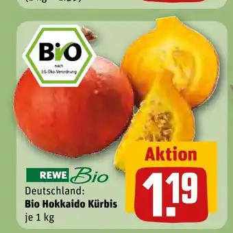 REWE DE REWE Bio Bio Hokkaido Kürbis tilbud