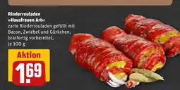 REWE DE Rinderrouladen >>Hausfrauen Art<< tilbud