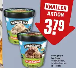 REWE DE Ben & Jerry's Ice Cream versch. Sorten, tilbud