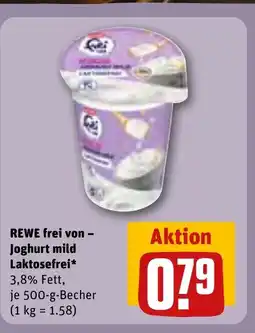 REWE DE REWE frei von - Joghurt mild Laktosefrei⭑ tilbud