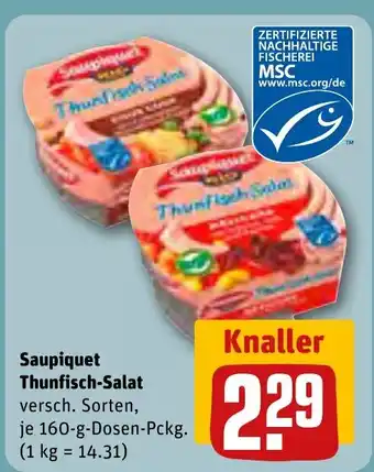 REWE DE Saupiquet Thunfisch-Salat tilbud