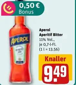 REWE DE Aperol Aperitif Bitter tilbud