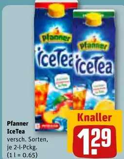 REWE DE Pfanner IceTea tilbud