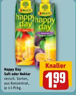 REWE DE Happy Day Saft oder Nektar tilbud