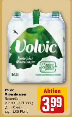 REWE DE Volvic Mineralwasser tilbud