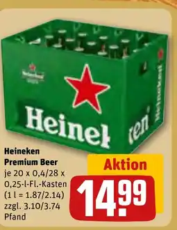 REWE DE Heineken Premium Beer tilbud
