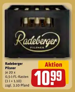 REWE DE Radeberger Pilsner tilbud