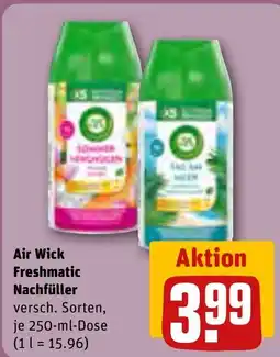 REWE DE Air Wick Freshmatic Nachfüller tilbud