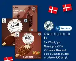 Lidl BON GELATI/GELATELLI Is tilbud