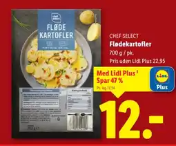 Lidl CHEF SELECT Flødekartofler tilbud