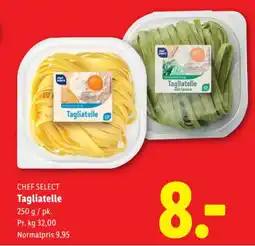 Lidl CHEF SELECT Tagliatelle tilbud