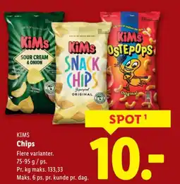 Lidl KIMS Chips tilbud