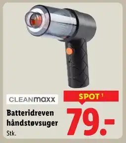 Lidl Batteridreven håndstøvsuger, DKK 79 tilbud