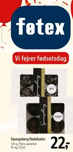 Føtex Spangsberg flødeboller tilbud