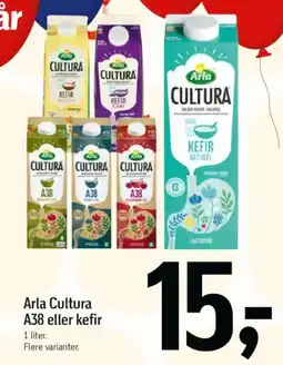 Føtex ARLA Cultura A38 eller kefir tilbud