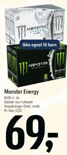 Føtex MONSTER Energy tilbud