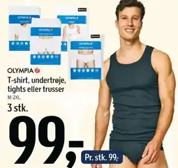 Føtex OLYMPIA T-shirt, undertrøje, tights eller trusser M-2XL. tilbud