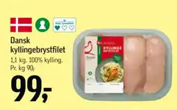 Føtex Dansk kyllingebrystfilet tilbud