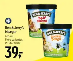 Føtex BEN&JERRY'S isbæger tilbud