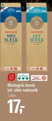 Føtex Økologisk dansk let- eller sødmælk tilbud