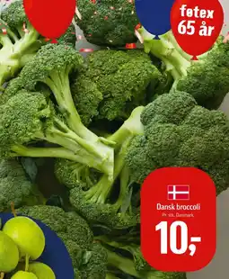Føtex Dansk broccoli tilbud