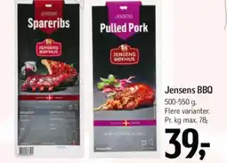 Føtex Jensens BBQ tilbud