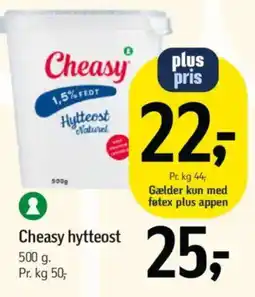 Føtex Cheasy hytteost tilbud