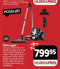 Din Isenkræmmer Støvsuger, DKK 799.95 tilbud