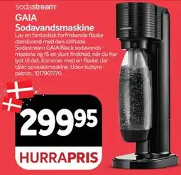 Din Isenkræmmer GAIA Sodavandsmaskine, DKK 299.95 tilbud