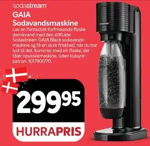Din Isenkræmmer GAIA Sodavandsmaskine, DKK 299.95 tilbud
