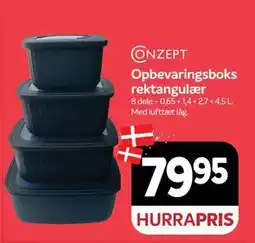 Din Isenkræmmer Opbevaringsboks rektangulær, DKK 79.95 tilbud