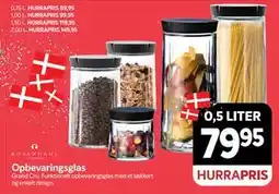 Din Isenkræmmer Opbevaringsglas, DKK 79.95 tilbud