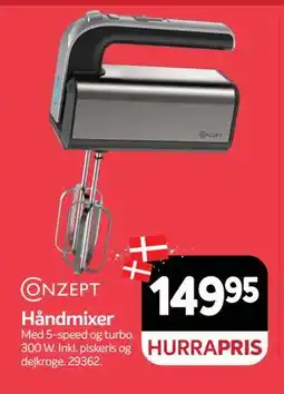Din Isenkræmmer Håndmixer, DKK 149.95 tilbud