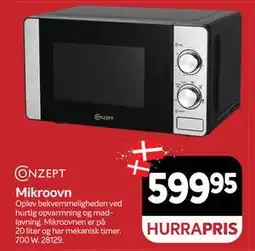 Din Isenkræmmer Mikroovn, DKK 599.95 tilbud