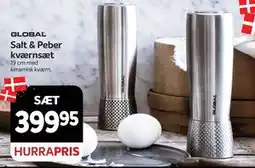 Din Isenkræmmer Salt & Peber kværnsæt, DKK 399.95 tilbud