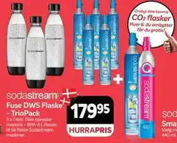 Din Isenkræmmer Fuse DWS Flaske - TrioPack, DKK 179.95 tilbud