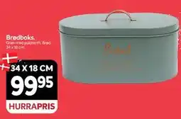 Din Isenkræmmer Brødboks, DKK 99.95 tilbud
